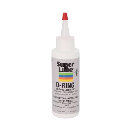 Silicone Lubricant, 4 oz, Squeeze Bottle, Silicone, Colorless