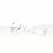 Virtua Safety Glasses, Anti-Fog, Anti-Scratch, Wraparound, Frameless, Clear Arm, Clear Lens