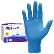 Element, Disposable Gloves, 3.2 mil Palm, Nitrile, Powder-Free, S, 250 PK, Blue