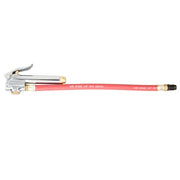Straight Tire Inflator With Gauge,12"