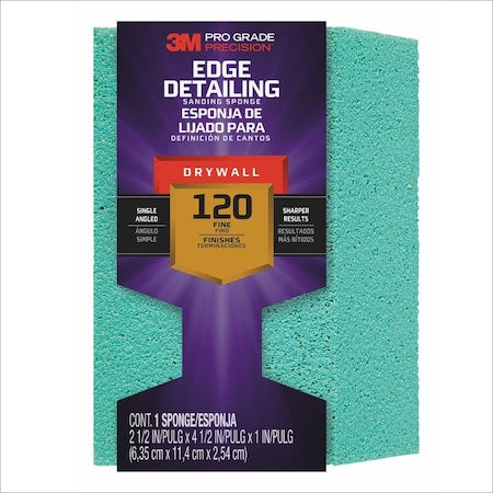 Sanding Sponge,Fine,4 1/2"L,2 1/2"W