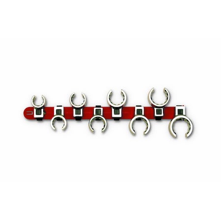 Set 3/8" Dr Flare Nut Crowfoot Wrench 8