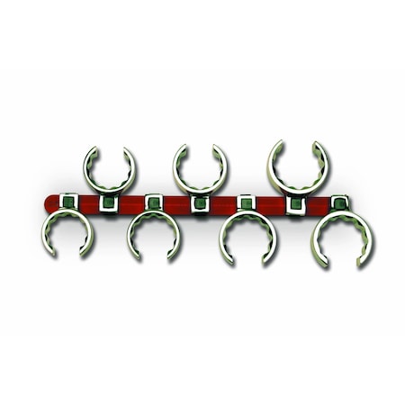 Set 1/2" Dr Flare Nut Crowfoot Wrench 15