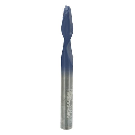 Radius Tip Up Cut,1/4 in dia