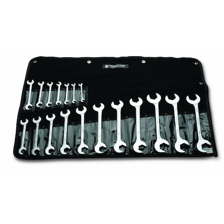Open End Wrench 18 Piece Set - Double An