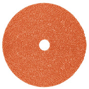 Fiber Disc, Coated, Ceramic, Orange, PK100