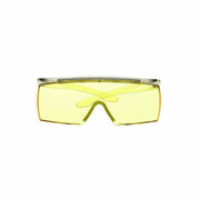 SecureFit 3700, Safety Glasses, Scotchgard Anti-Fog, Amber Lens, Green Frame, Frameless