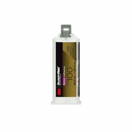 Glue Stick, DP100 Series, Clear, Dual-Cartridge, 1:01 Mix Ratio, 20 min Functional Cure