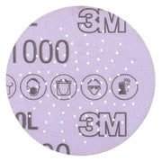 Clean Sanding Disc, P1000, 3", Die 300LG