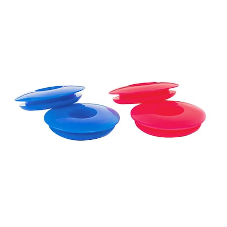 Gladhand Seal Lg Face Blue/Red, PK4