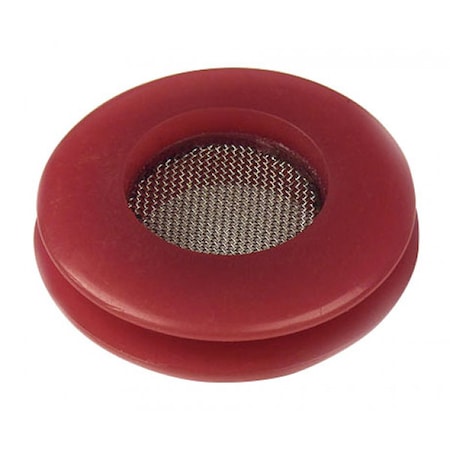 Seal Poly,Filter Screen- Red,PK8