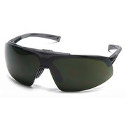 Oinx Plus, Safety Glasses, Anti-Fog, Clear Lens, Black Frame