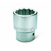 Socket 1" Drive 12 Point Standard Socket