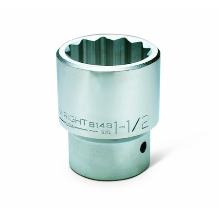 Socket 1" Drive 12 Point Standard Socket