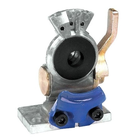 Gladhand, Shutoff, Blue, Surface Mount