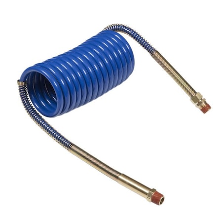 Coiled Air 12 ft.,Blue,6" Lead/Brass Ha