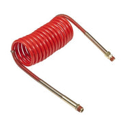Coiled Air 12 ft.,Red,6" Lead/Brass Han
