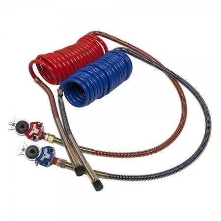 Coiled Air 15 ft. Set,12" Lead/Brass Ha