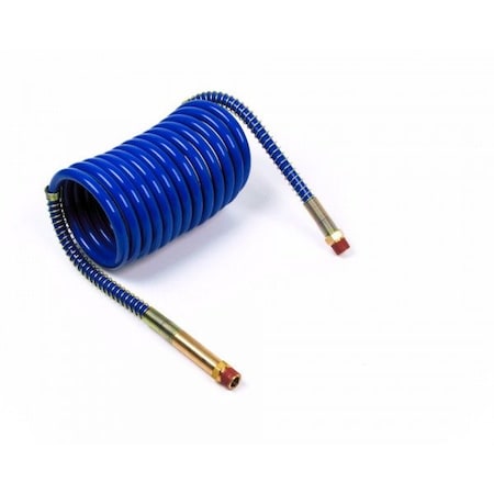 Coiled Air 20 ft.,12" Lead,Blue,Low Tem