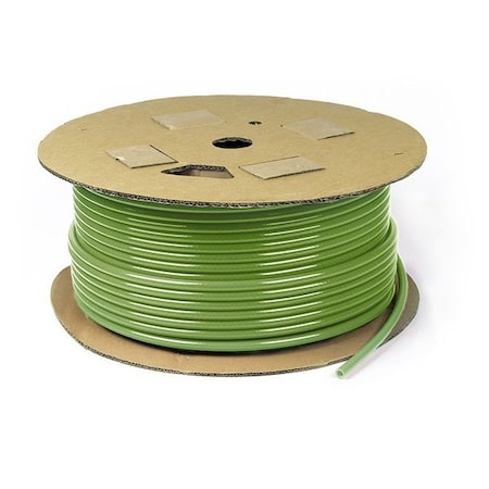 Air Brake Tube,1/2",Green,Type B,100 ft.
