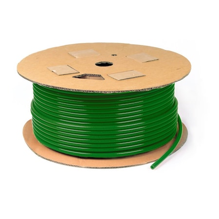 Air Brake Tube,3/8",Grn,Type B,100 ft.