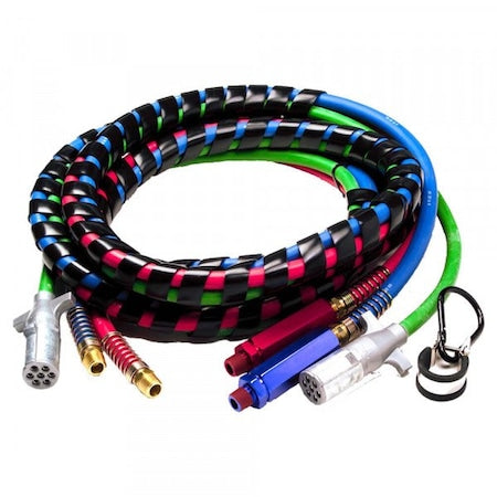 Power Cord 3,In,1 Set,12 ft.,Red/Blue