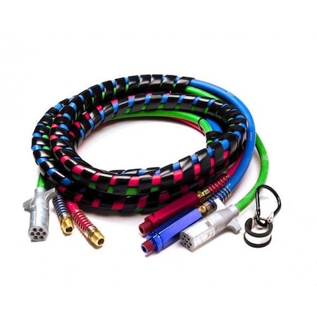 Power Cord 3,In,1 Set,15 ft.,Red/Blue