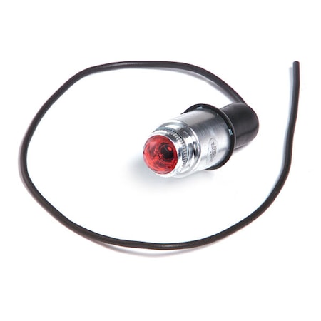 Pilot Light,15A,12V,1/2" dia.