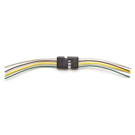 Connector,Flat,4-Pole,16 Gauge