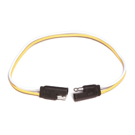 Connector,Flat,2-Pole,10 Gauge