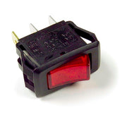 Rocker Switch,On/Off,Red,20A