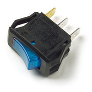 Rocker Switch,On/Off,Blue,20A