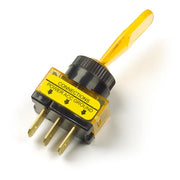 Toggle Switch, On/Off, Glow, Amber, 20A