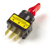Toggle Switch, On/Off, D/Bill, Red, 20A
