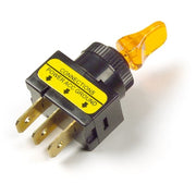 Toggle Switch, On/Off, D/Bill, Amber, 20A