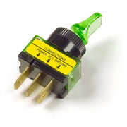 Toggle Switch, On/Off, D/Bill, Green, 20A