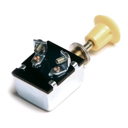 Switch, Push-Pull, On/Off, 2 Screw, 15A