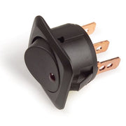 Rocker Switch,3 Blade,Yellow,25A,7/8"