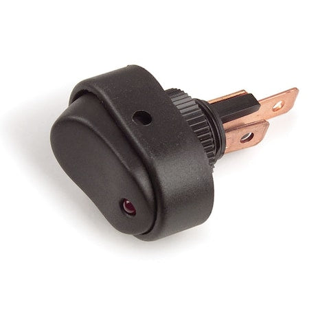 Rocker Switch,3 Blade,Blue,25A,7/8"