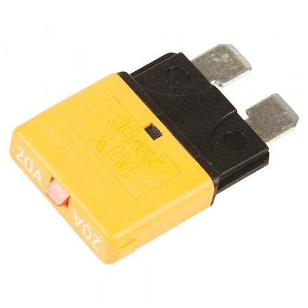 Breaker,Std Blade Fuse,Type III,20A