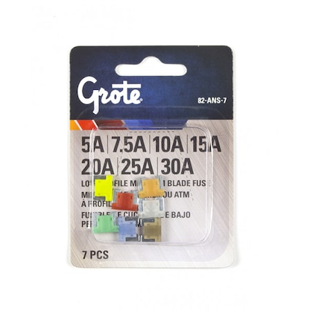 Low Profile Mini Assortment,PK7