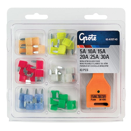 Mini Fuse Assortment,PK43