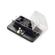 LED Fuse Panel For Miniature Blade Fuse, 4 Slot & Cover