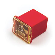 Jcase, Low Profile, Female Fuse, 50A