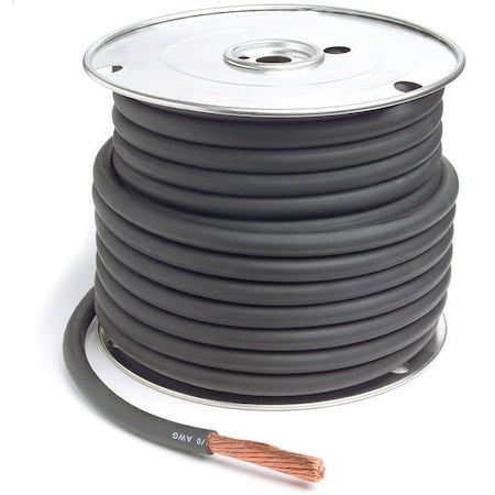 Welding Cable,Black,6Ga,25 ft. Spool