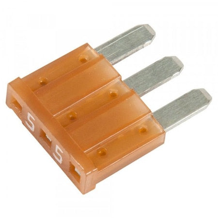Blade Fuse,3 Blade,5A,PK5, 5 PK