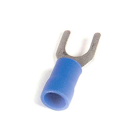 Fork Terminal, #4 to #6 Stud Size, 100 PK