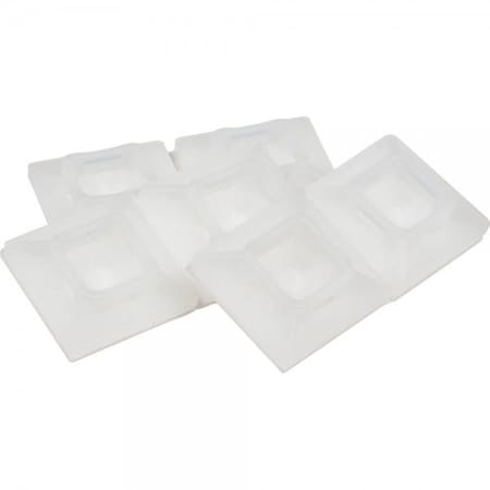 Adhesive Back Mount,No 8,50lb.,PK50