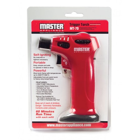 Heat Torch,Cordless,2500 Degrees F