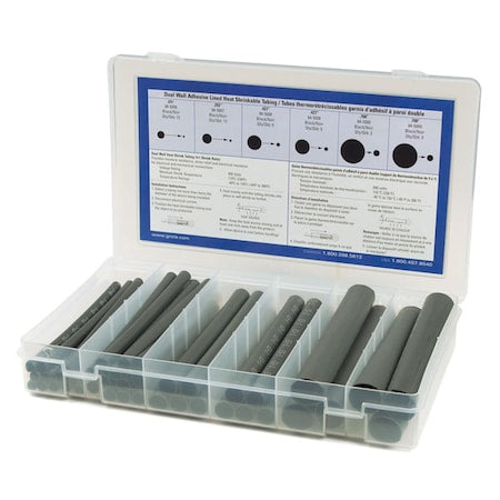 Shrink Tubing Kit,Dual Wall,PK40